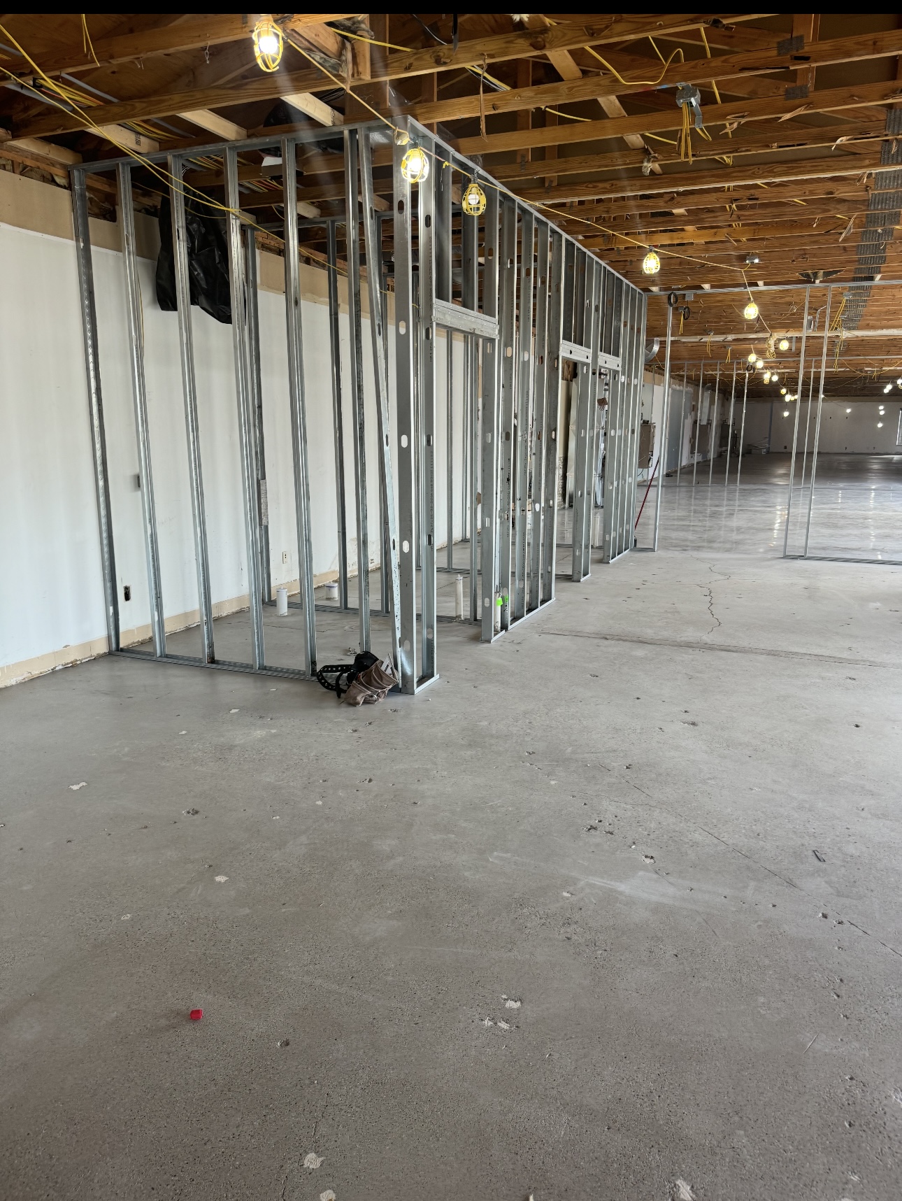 Sheker Construction active job site — Metro Detroit commercial construction